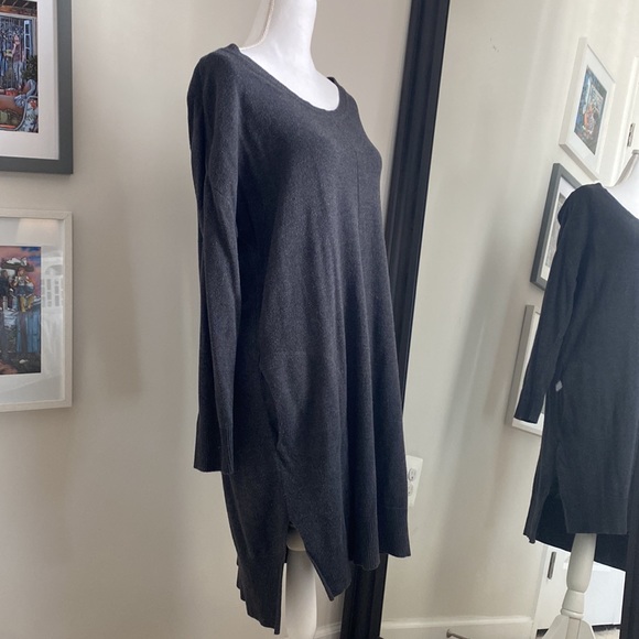 H&M - Grey Sweater Dress - L - Picture 2 of 6